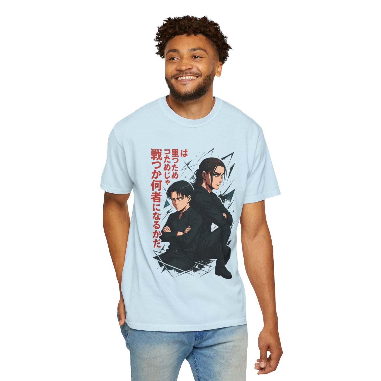Levi x Eren – Back - to - Back Battles Tee - Anime Versus