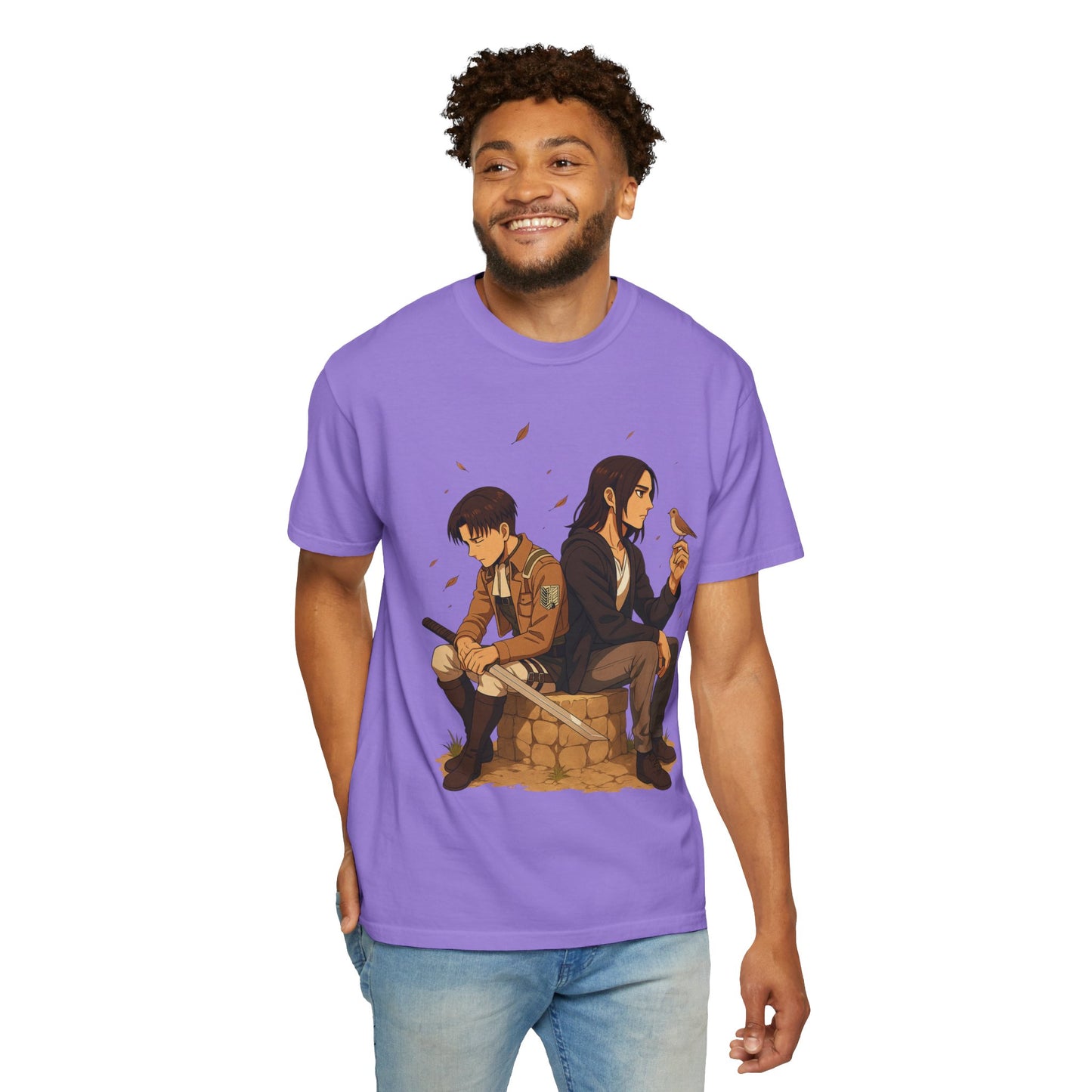Some Battles Tee – Levi x Eren - Anime Versus