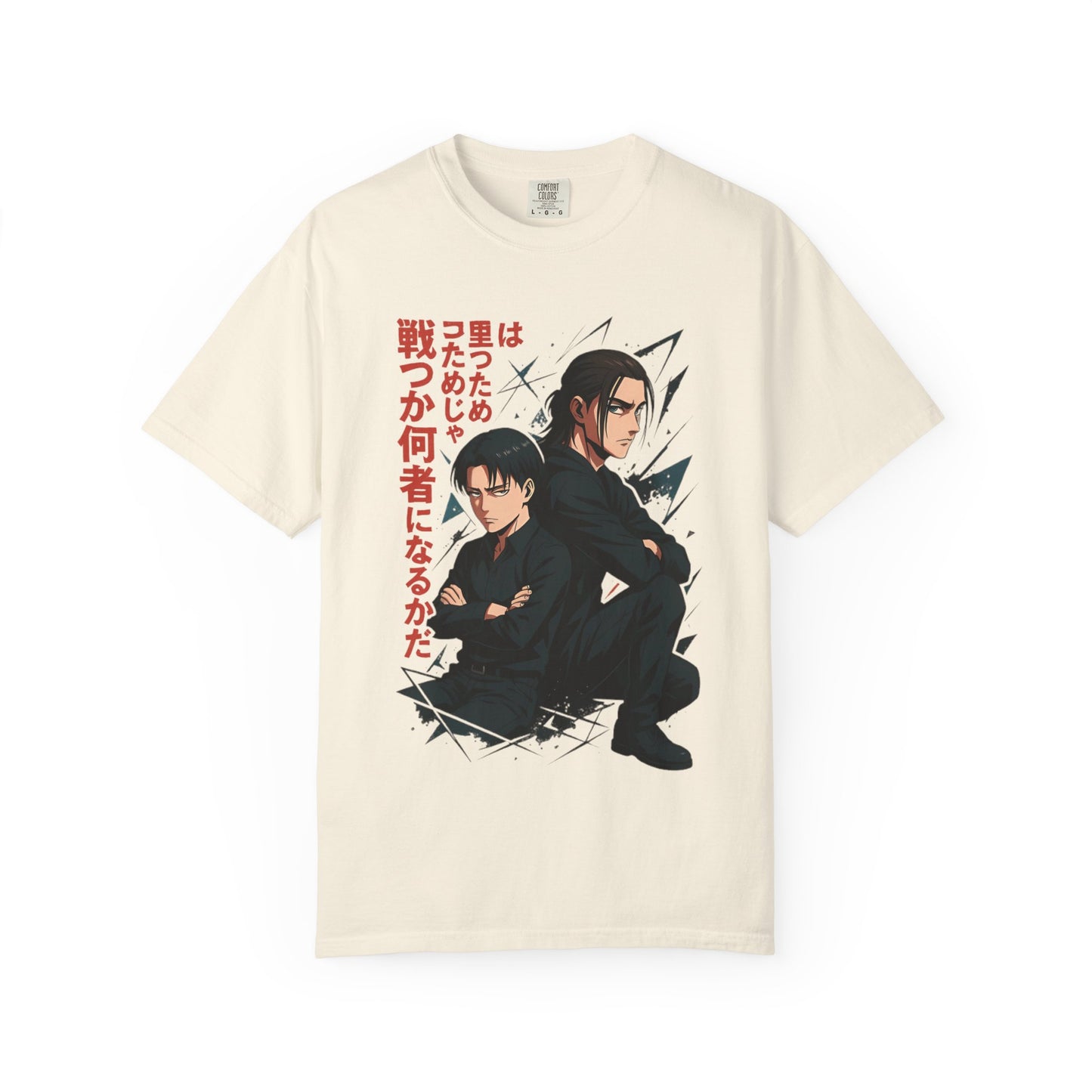 Levi x Eren – Back - to - Back Battles Tee - Anime Versus