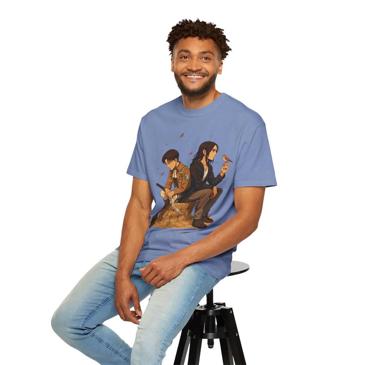 Some Battles Tee – Levi x Eren - Anime Versus