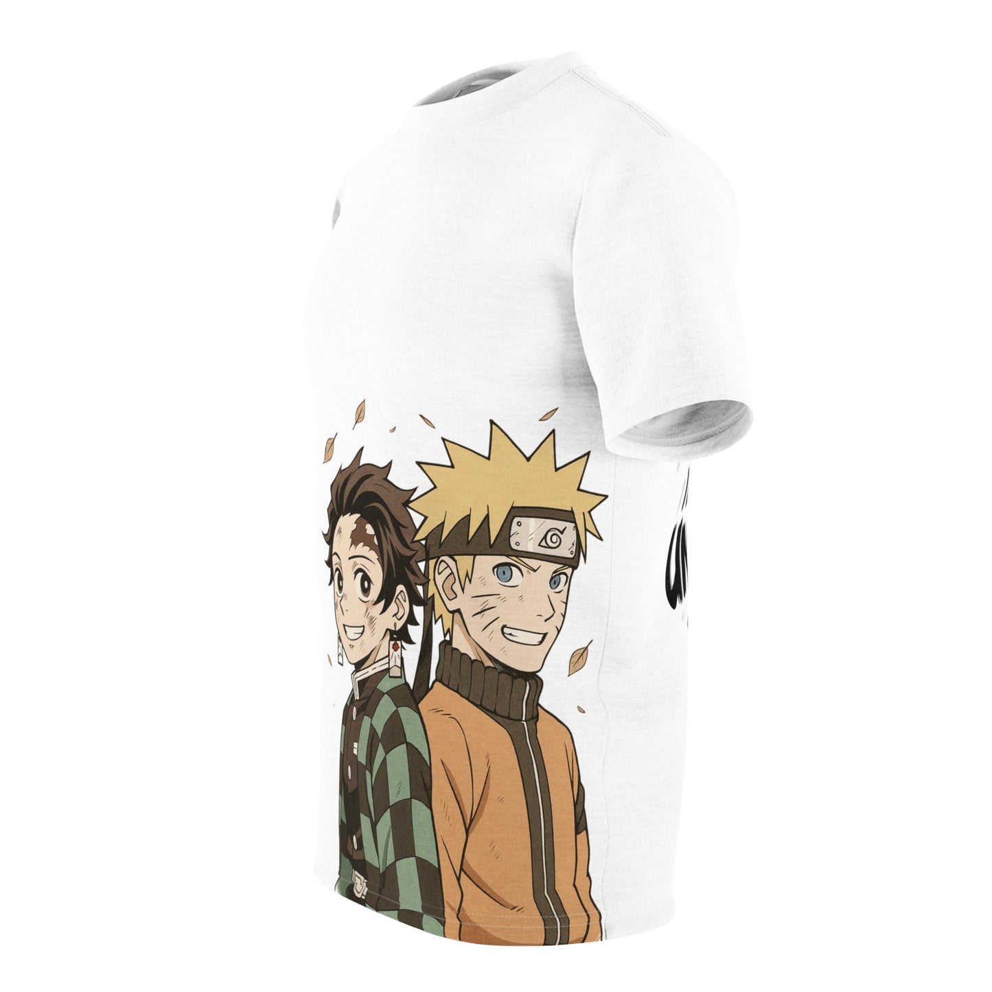Unbreakable Will Tee – Naruto x Tanjiro - Anime Versus