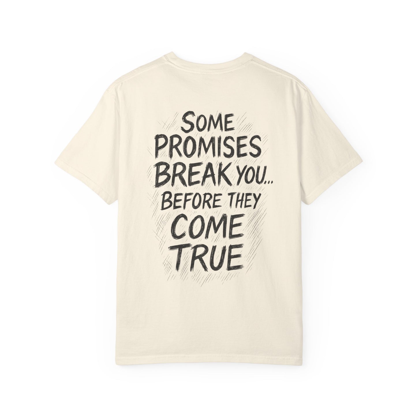 “Some Promises Break You” – Naruto Debate BACK ONLY Quote Tee - Anime Versus