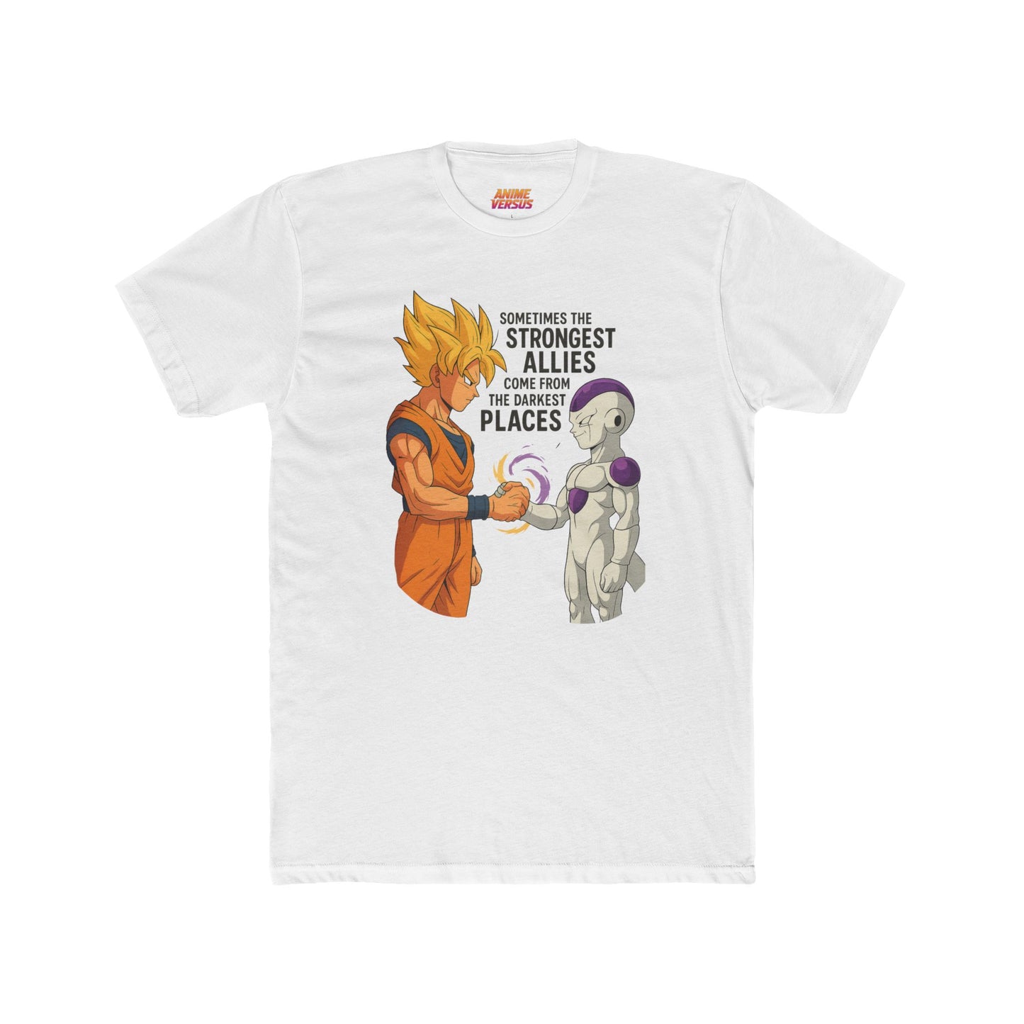 Unlikely Allies Tee – Goku x Frieza Brotherhood Moment - Anime Versus