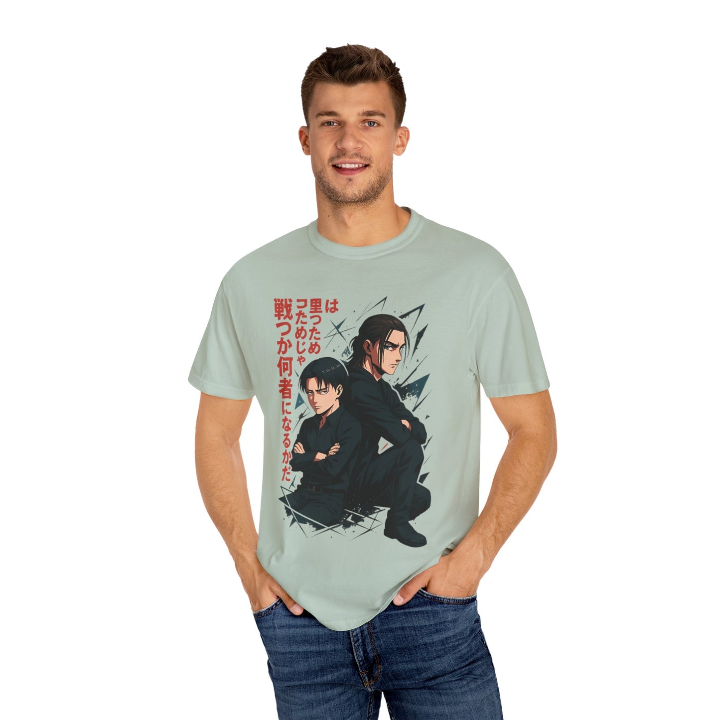 Levi x Eren – Back - to - Back Battles Tee - Anime Versus