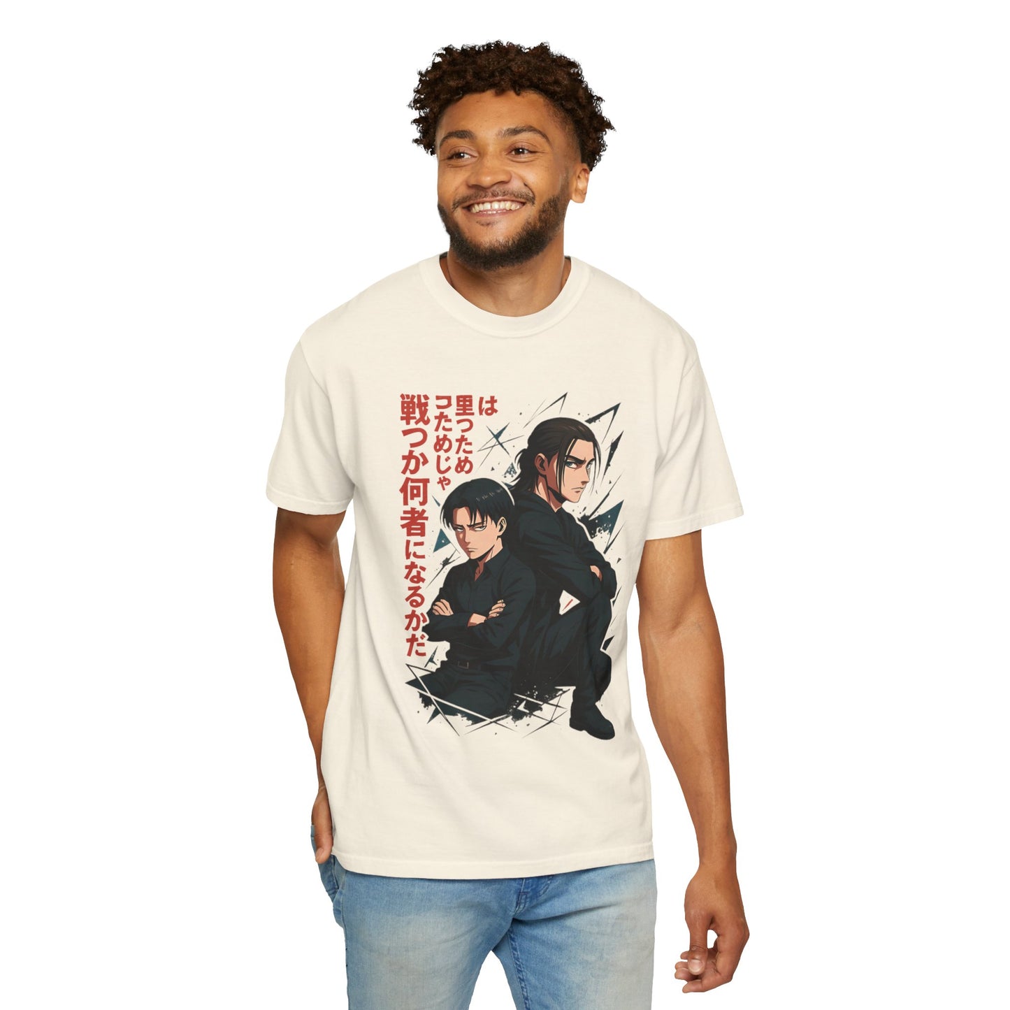 Levi x Eren – Back - to - Back Battles Tee - Anime Versus