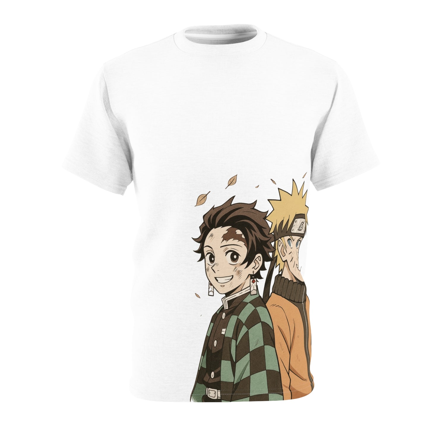 Unbreakable Will Tee – Naruto x Tanjiro - Anime Versus