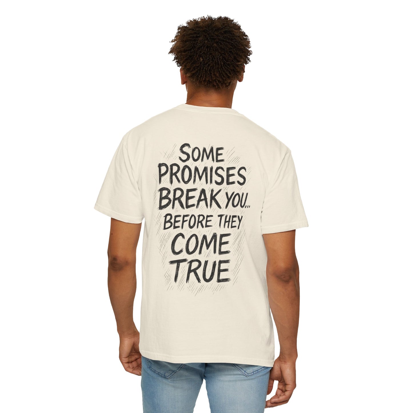 “Some Promises Break You” – Naruto Debate BACK ONLY Quote Tee - Anime Versus