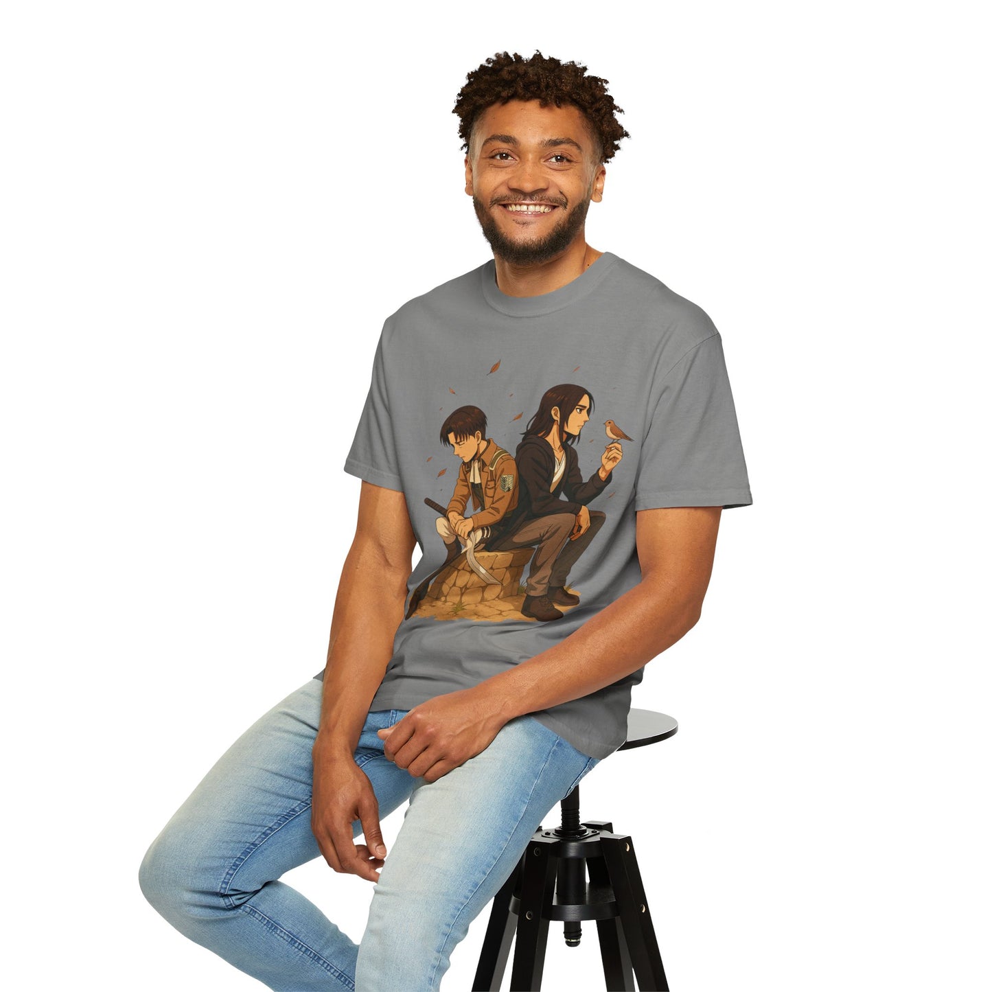 Some Battles Tee – Levi x Eren - Anime Versus
