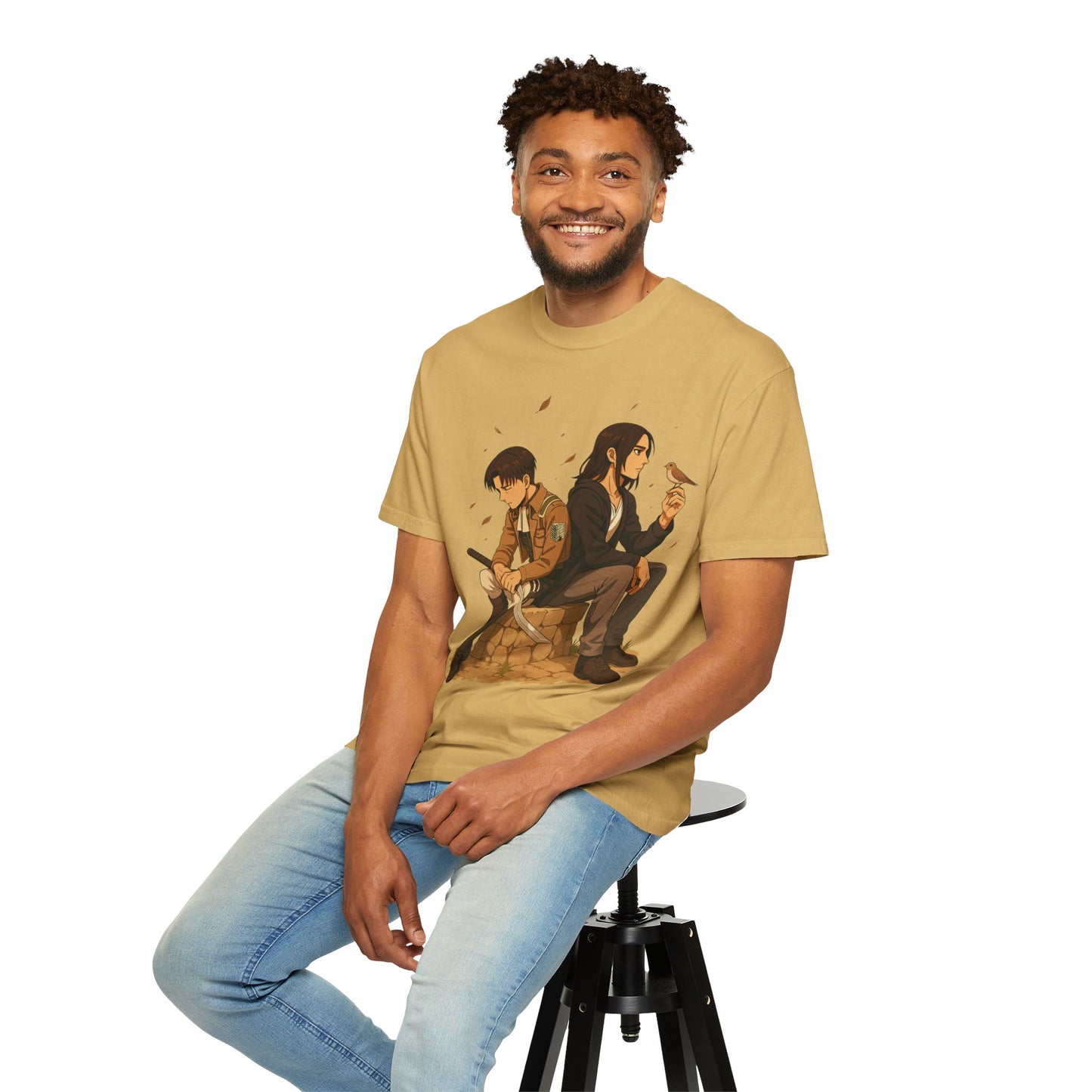 Some Battles Tee – Levi x Eren - Anime Versus