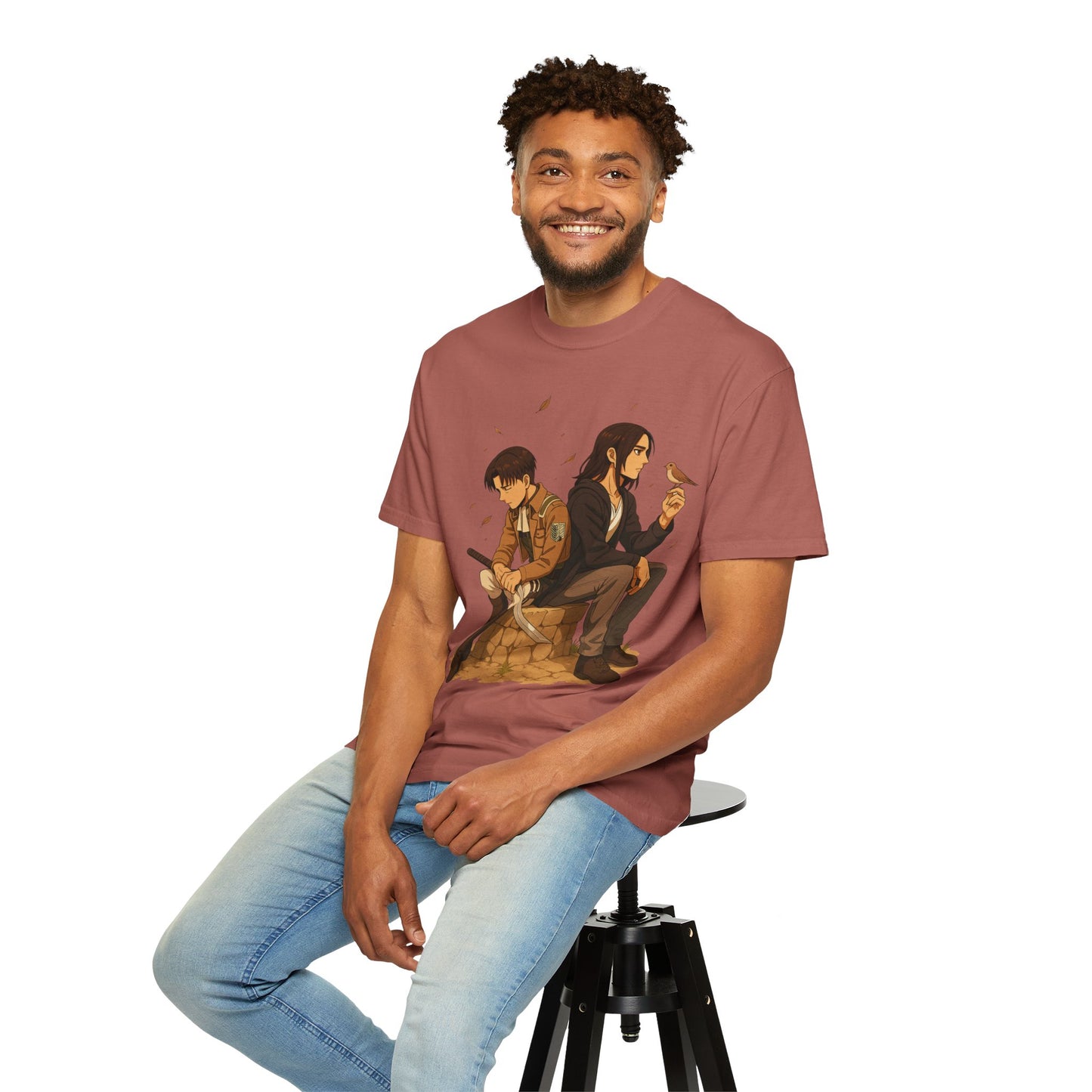 Some Battles Tee – Levi x Eren - Anime Versus
