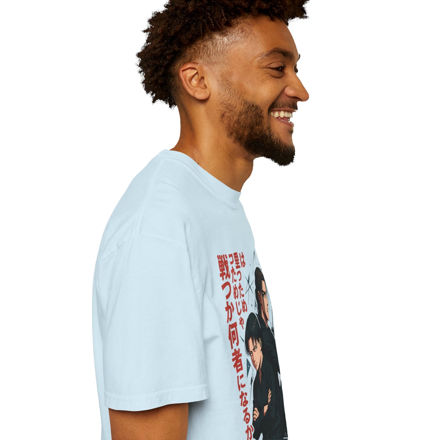 Levi x Eren – Back - to - Back Battles Tee - Anime Versus