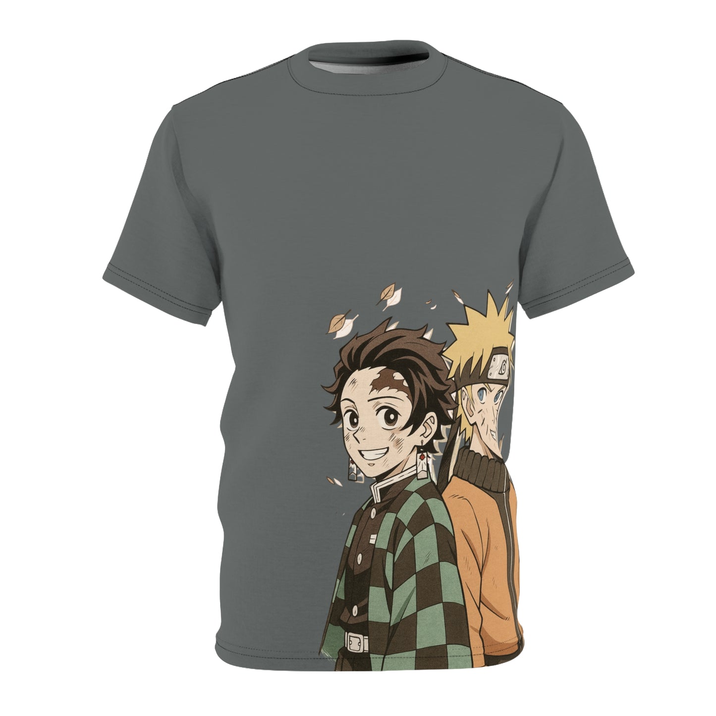 Unbreakable Will Tee – Naruto x Tanjiro - Anime Versus
