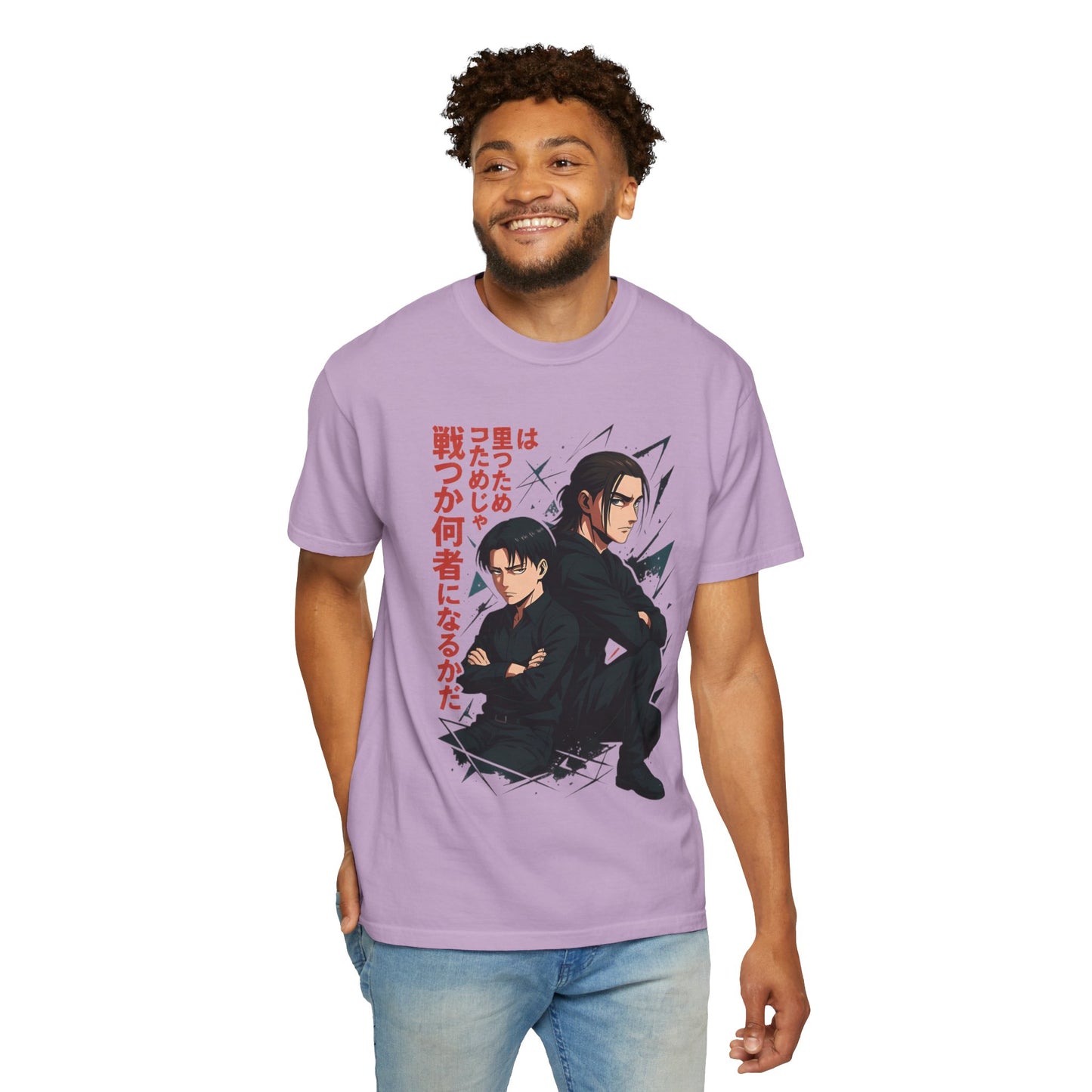 Levi x Eren – Back - to - Back Battles Tee - Anime Versus