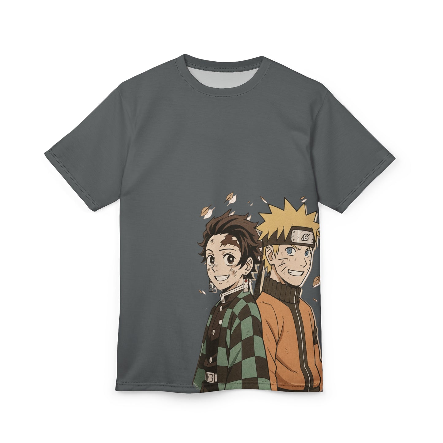 Unbreakable Will Tee – Naruto x Tanjiro - Anime Versus