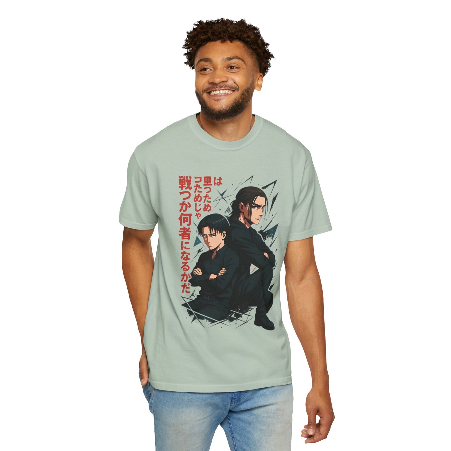 Levi x Eren – Back - to - Back Battles Tee - Anime Versus