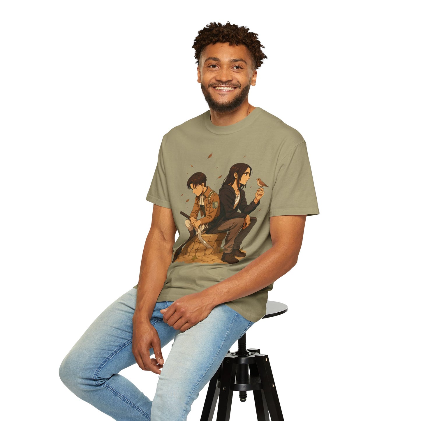 Some Battles Tee – Levi x Eren - Anime Versus
