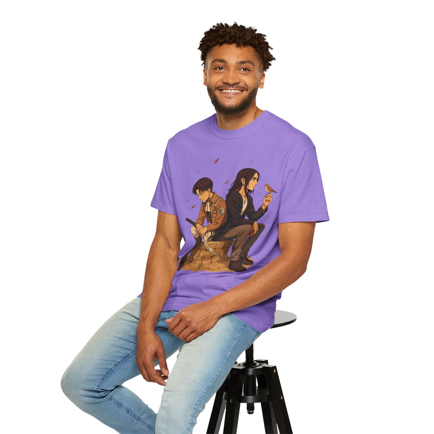 Some Battles Tee – Levi x Eren - Anime Versus