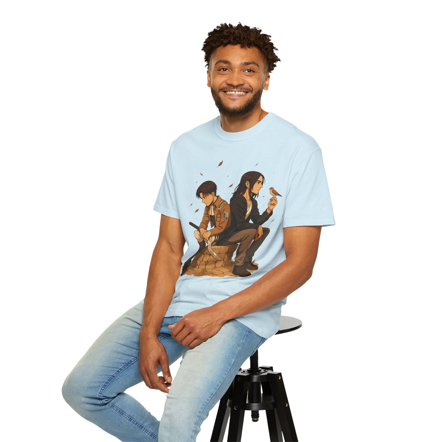 Some Battles Tee – Levi x Eren - Anime Versus