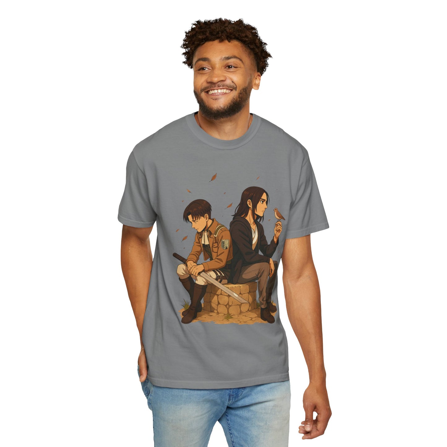 Some Battles Tee – Levi x Eren - Anime Versus