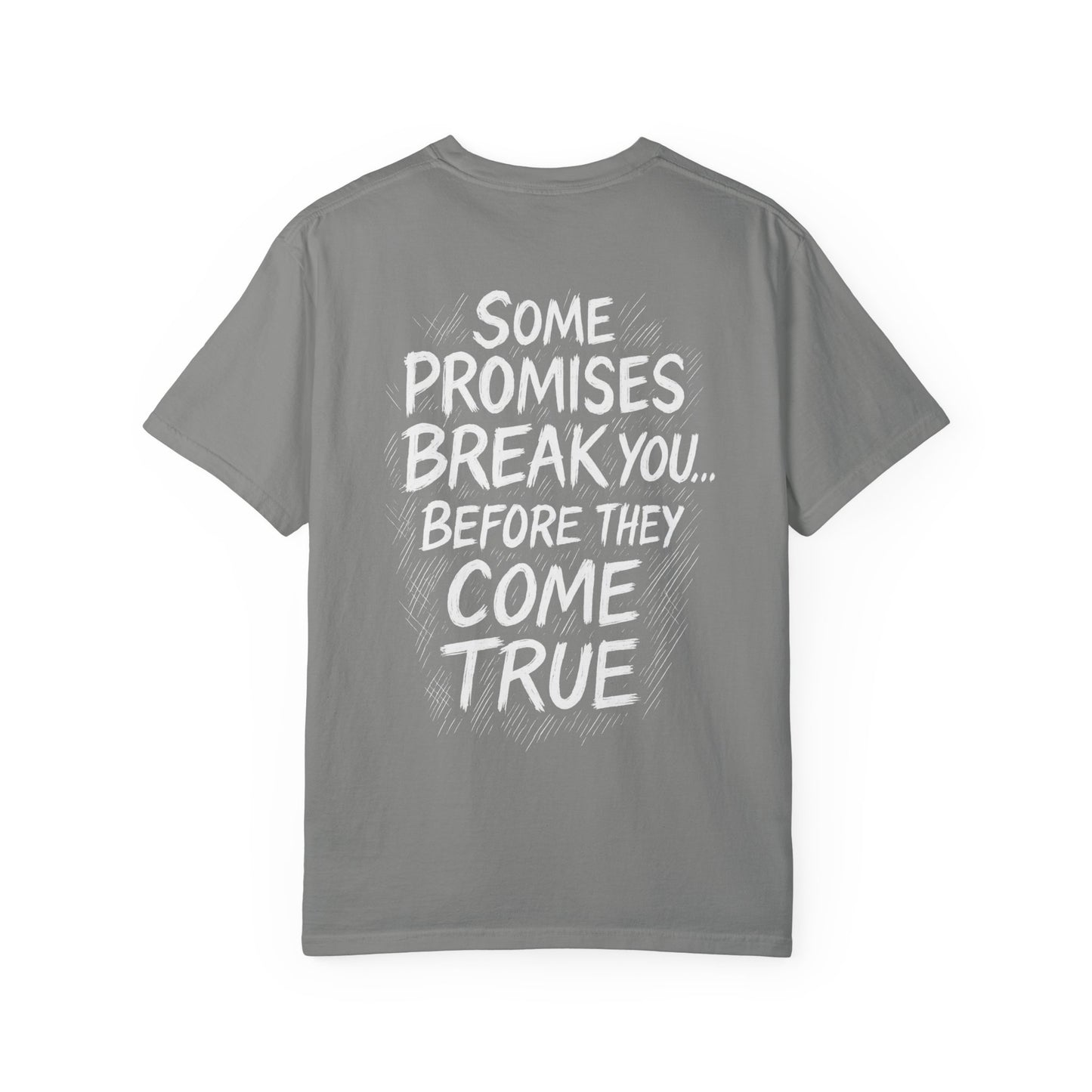 “Some Promises Break You” – Naruto Debate BACK ONLY Quote Tee - Anime Versus