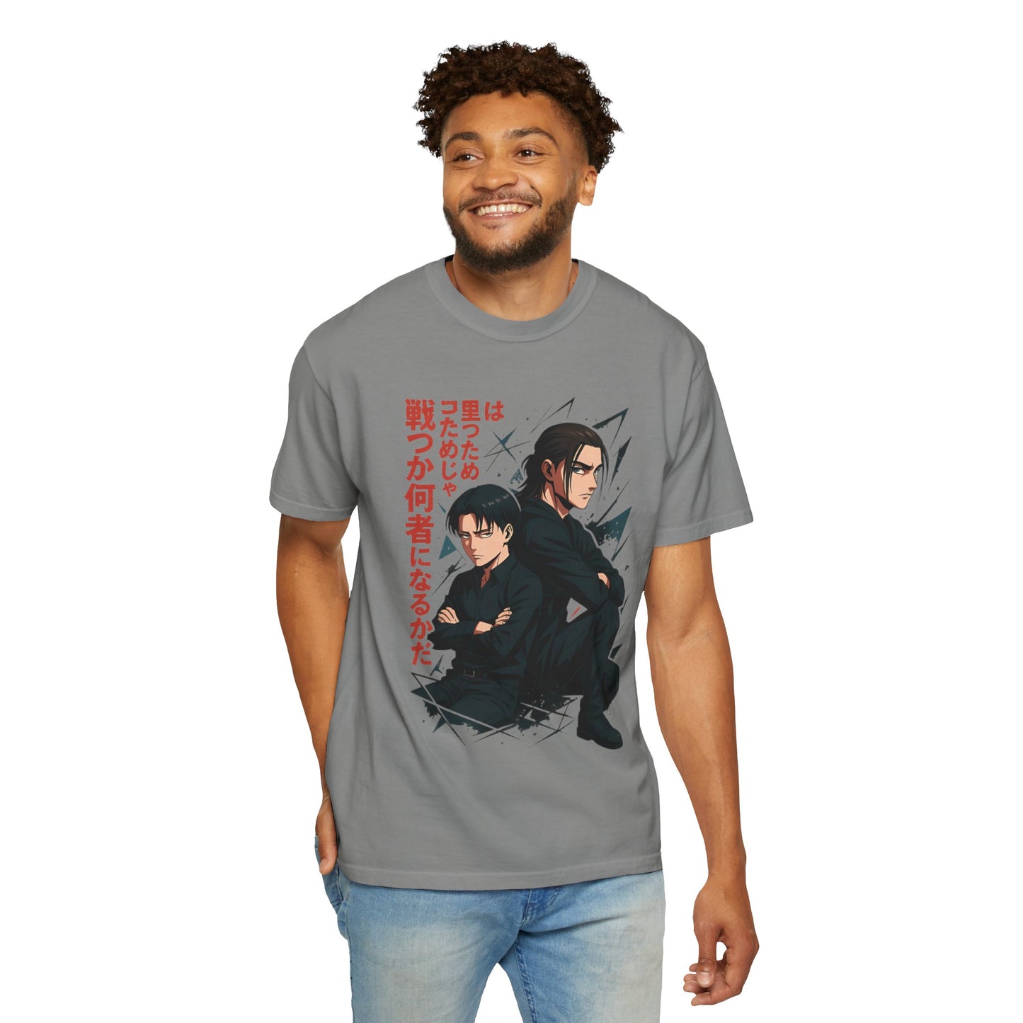 Levi x Eren – Back - to - Back Battles Tee - Anime Versus
