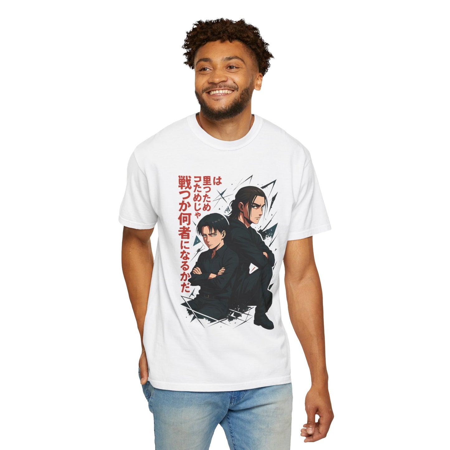 Levi x Eren – Back - to - Back Battles Tee - Anime Versus