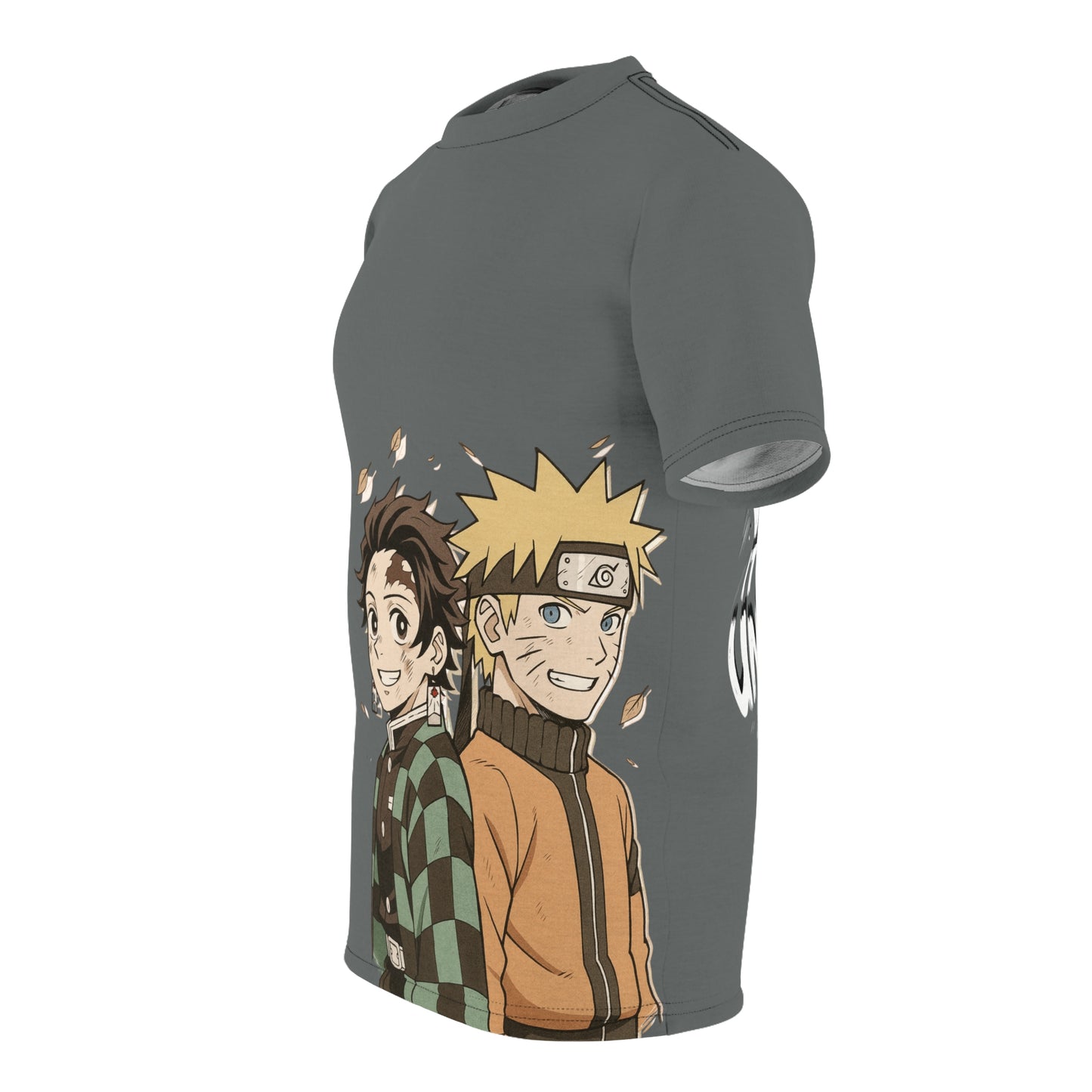Unbreakable Will Tee – Naruto x Tanjiro - Anime Versus
