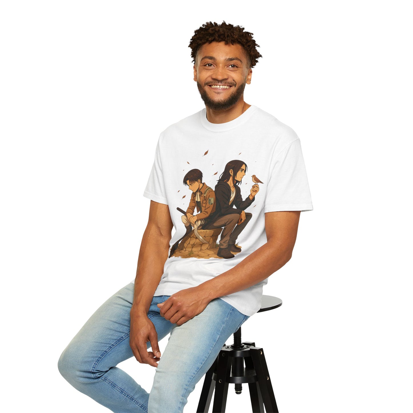 Some Battles Tee – Levi x Eren - Anime Versus