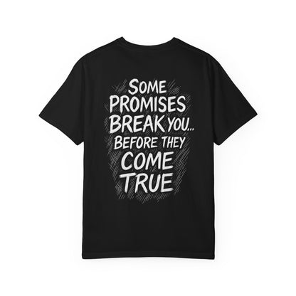 “Some Promises Break You” – Naruto Debate BACK ONLY Quote Tee - Anime Versus