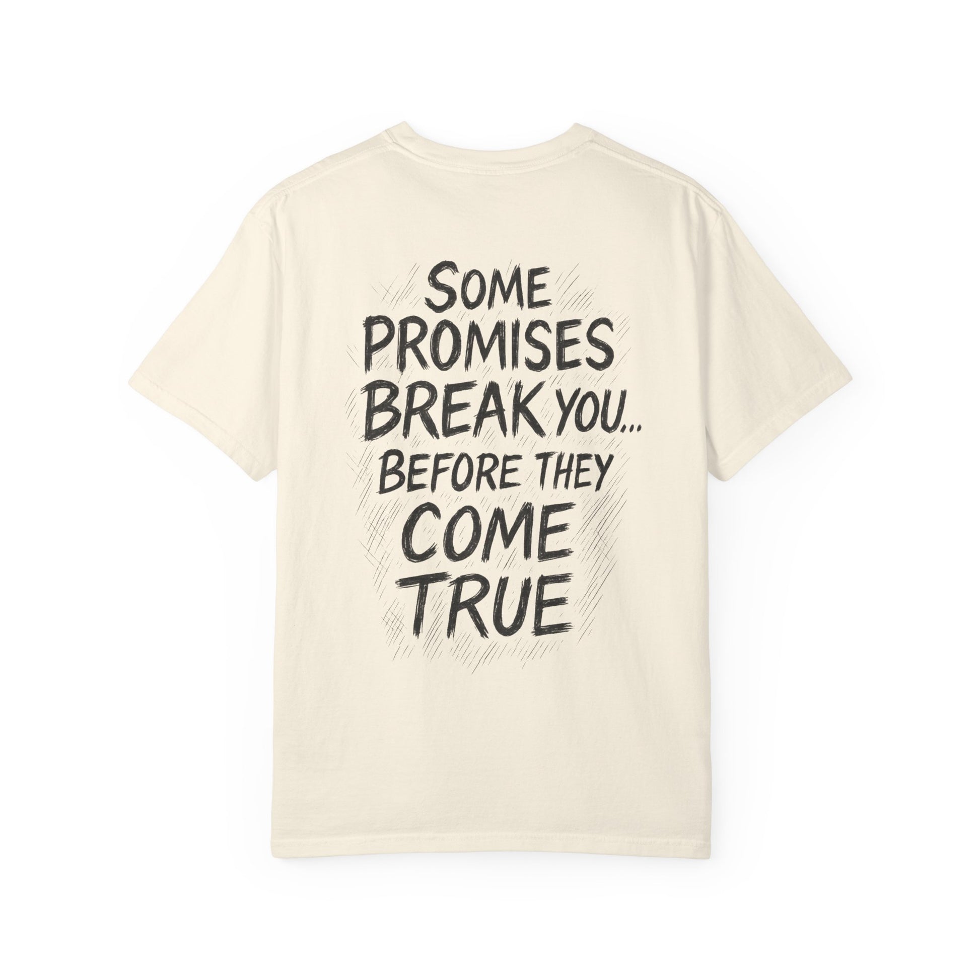 “Some Promises Break You” – Naruto Debate BACK ONLY Quote Tee - Anime Versus
