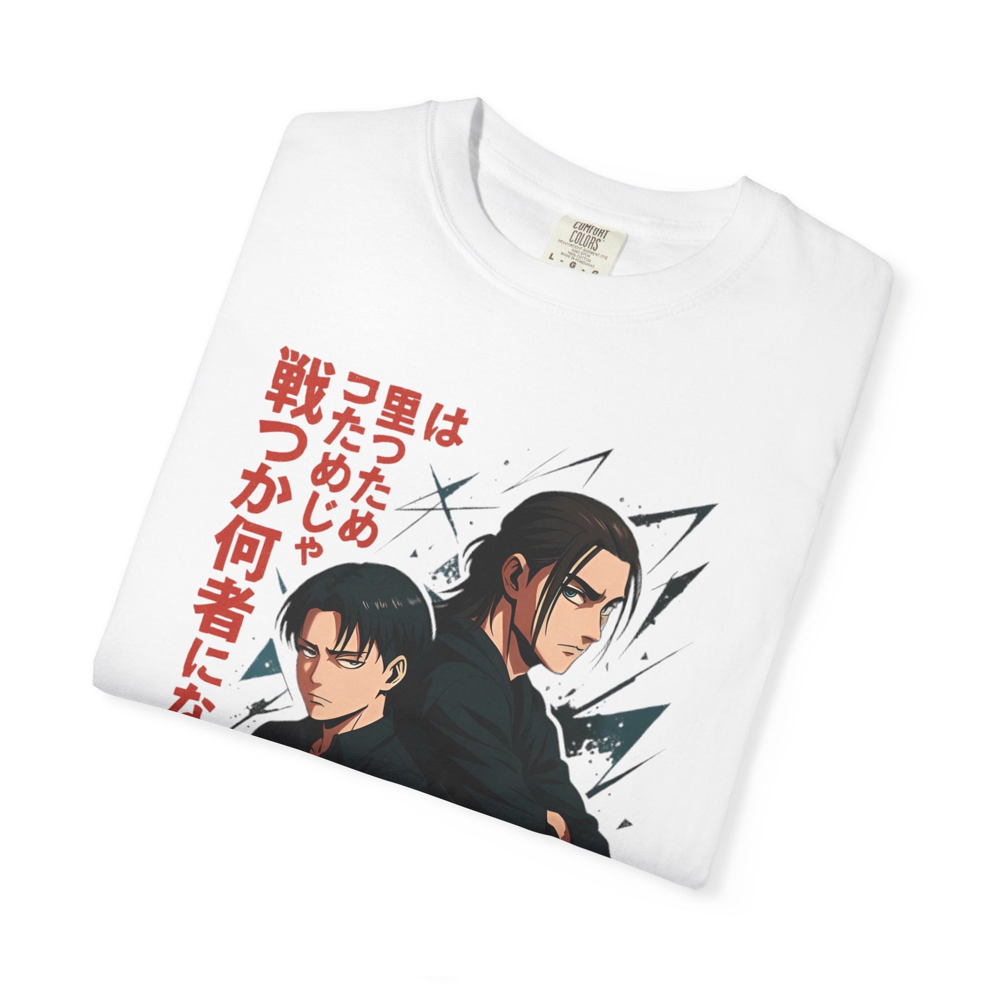 Levi x Eren – Back - to - Back Battles Tee - Anime Versus