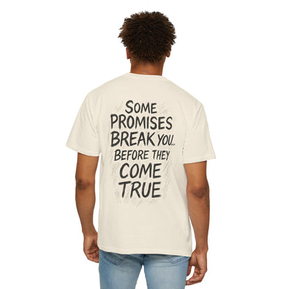 “Some Promises Break You” – Naruto Debate BACK ONLY Quote Tee - Anime Versus