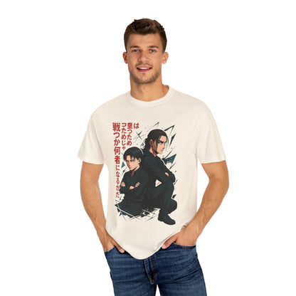 Levi x Eren – Back - to - Back Battles Tee - Anime Versus