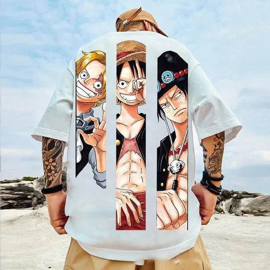 Straw Hat Captain — Luffy (One Piece) Graphic Tee - Anime Versus