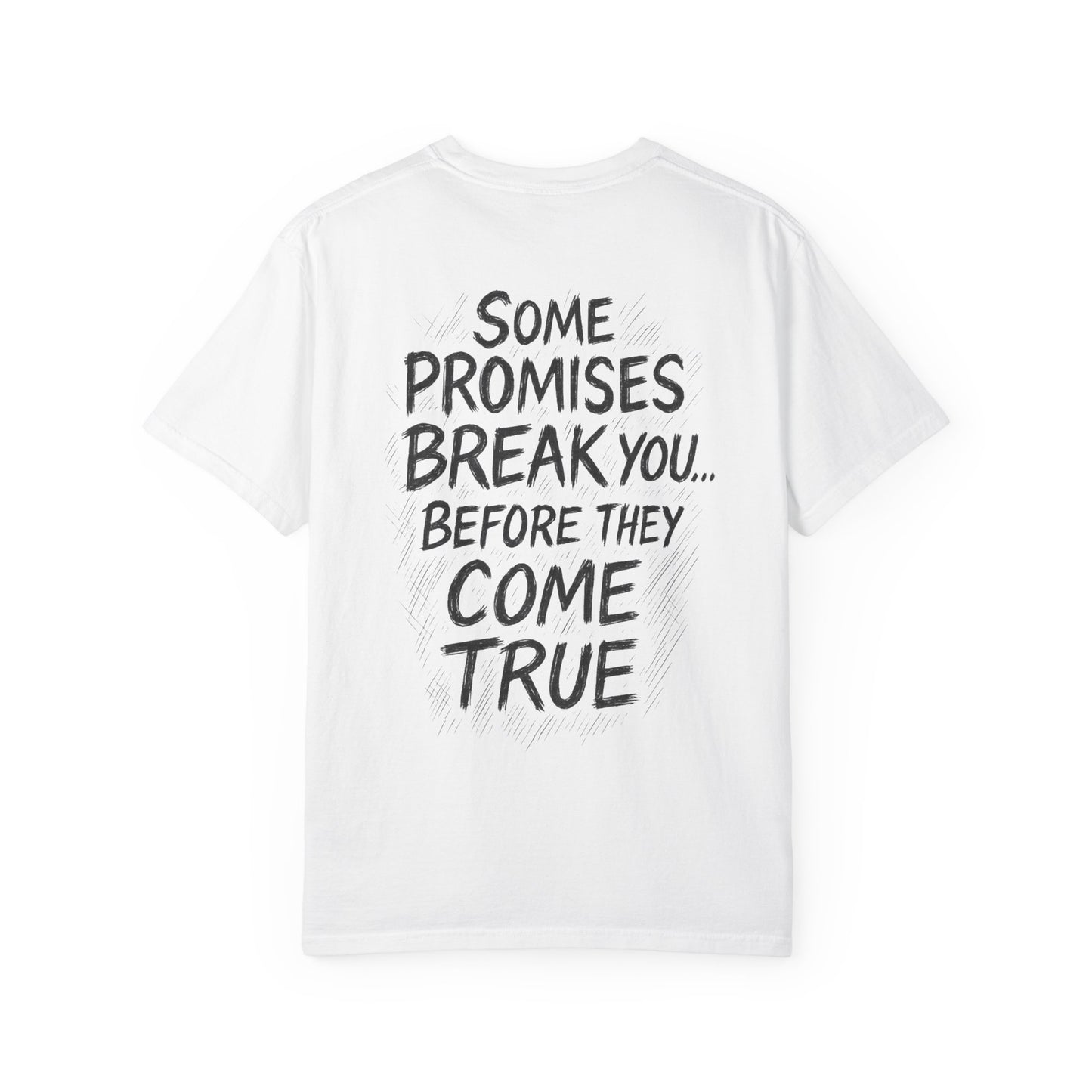“Some Promises Break You” – Naruto Debate BACK ONLY Quote Tee - Anime Versus