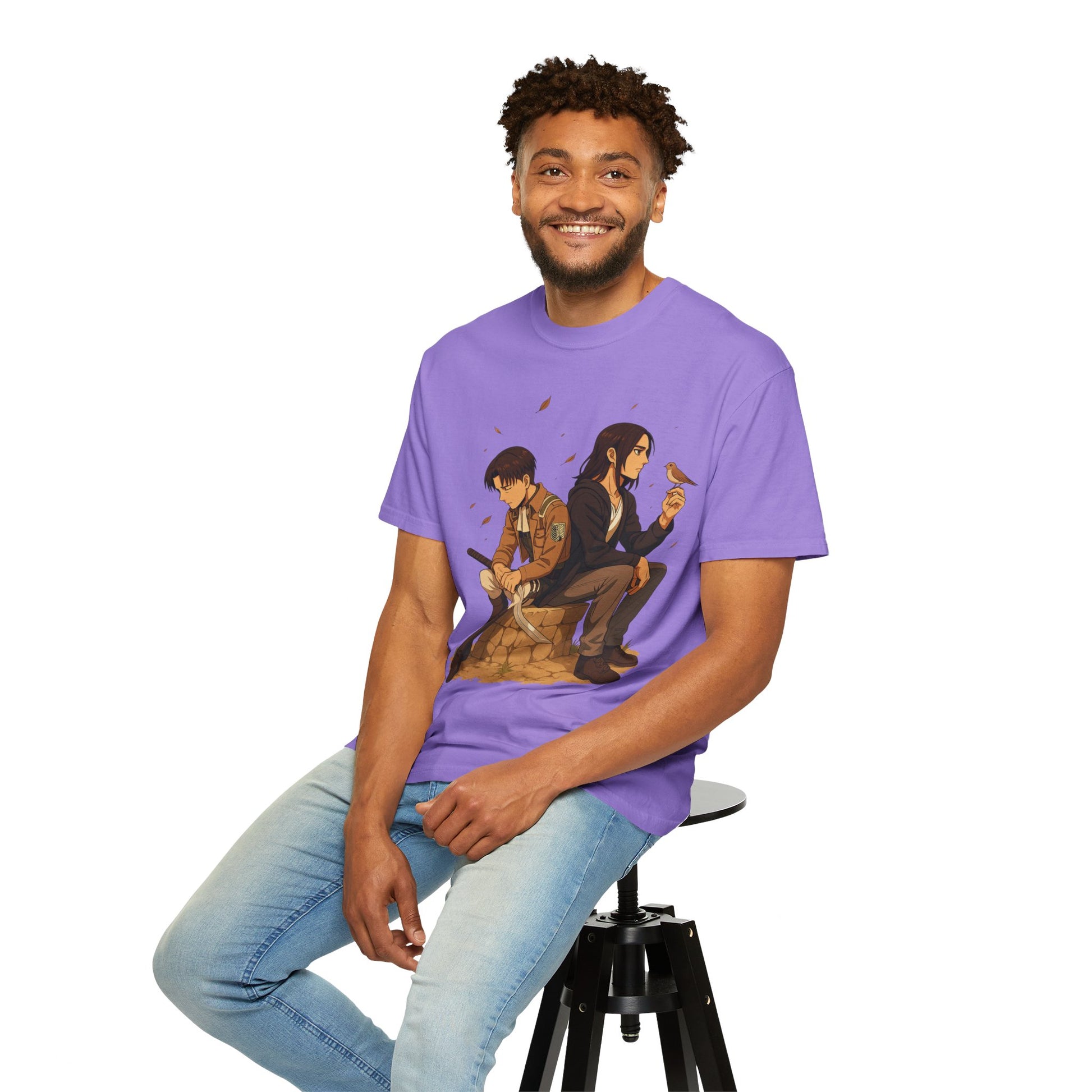 Some Battles Tee – Levi x Eren - Anime Versus