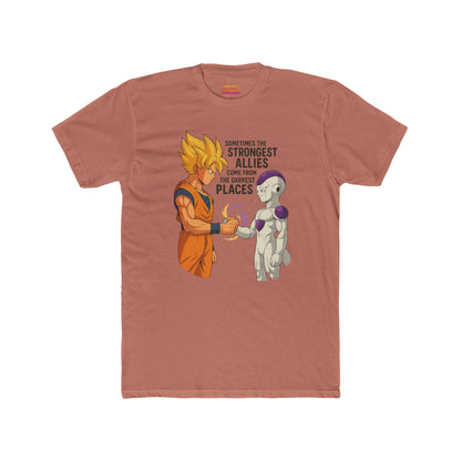 Unlikely Allies Tee – Goku x Frieza Brotherhood Moment - Anime Versus