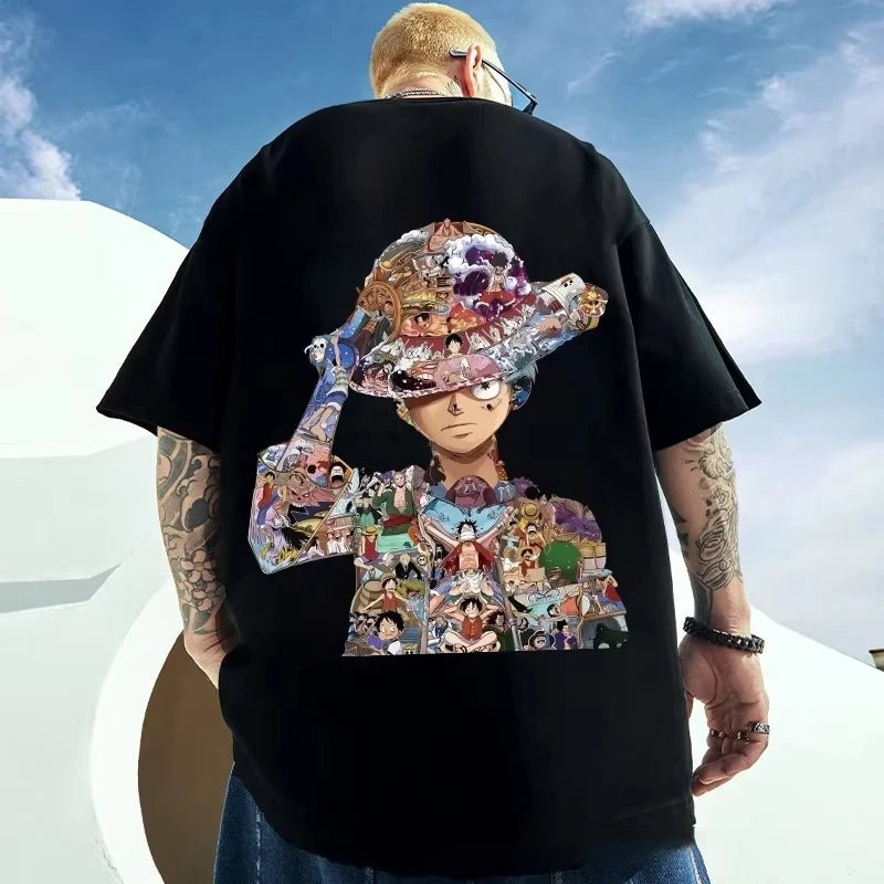 Straw Hat Captain — Luffy (One Piece) Graphic Tee - Anime Versus