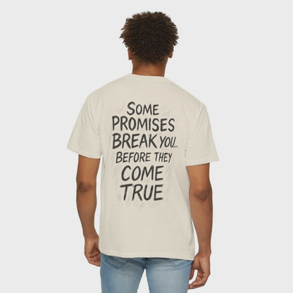 “Some Promises Break You” – Naruto Debate BACK ONLY Quote Tee